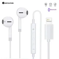 Headphones For Apple iPhone 15 14 11 12 13 Pro Max Earphones XR X XS 8 Plus Bluetooth Wired Earbuds Headset Accessories earphone