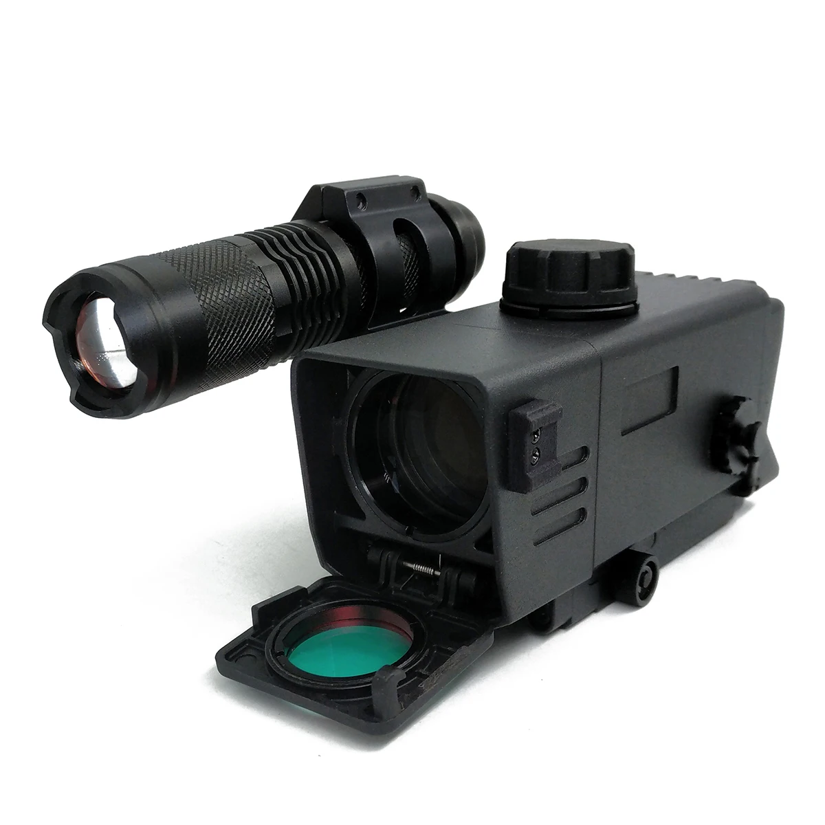 

Digital Night Vision Scope with IR Illuminator 3.5x Magnification High Resolution Red Dot Sight for Hunting
