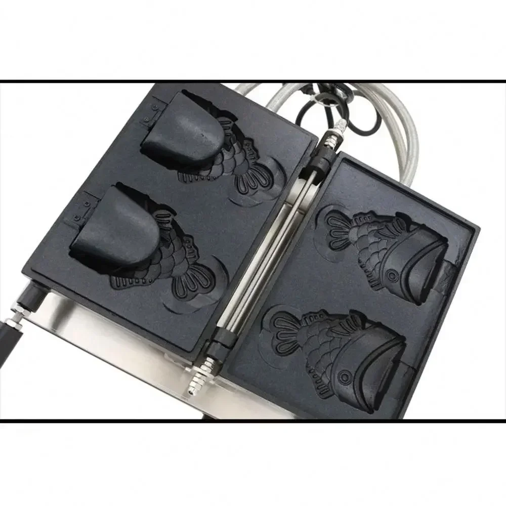 12 Pcs Fish Taiyaki Machine / Waffle Maker /Waffle Baker Commercial Snack Equipment Hot sales