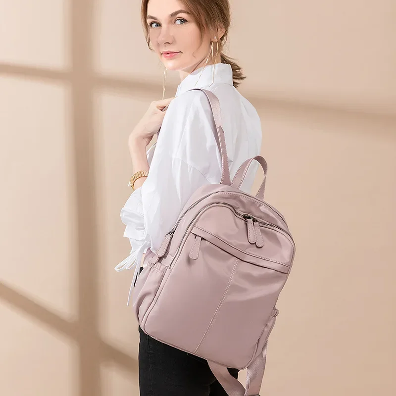 Mochila de tela Oxford para mujer, nueva moda coreana, versátil, pequeña, de viaje