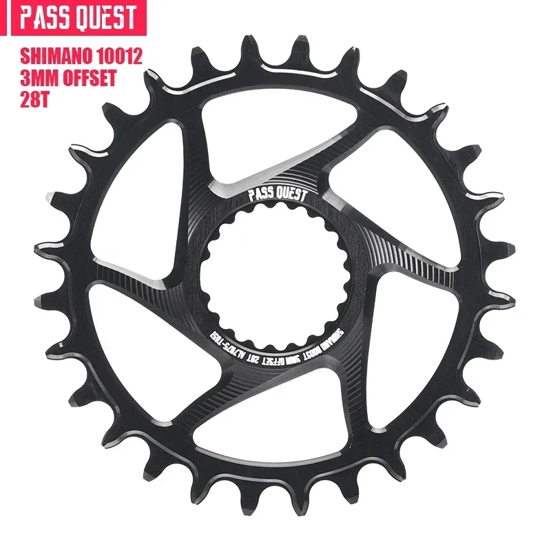 パスQUEST-MTBナローワイド自転車チェーンホイール、バイクチェーン