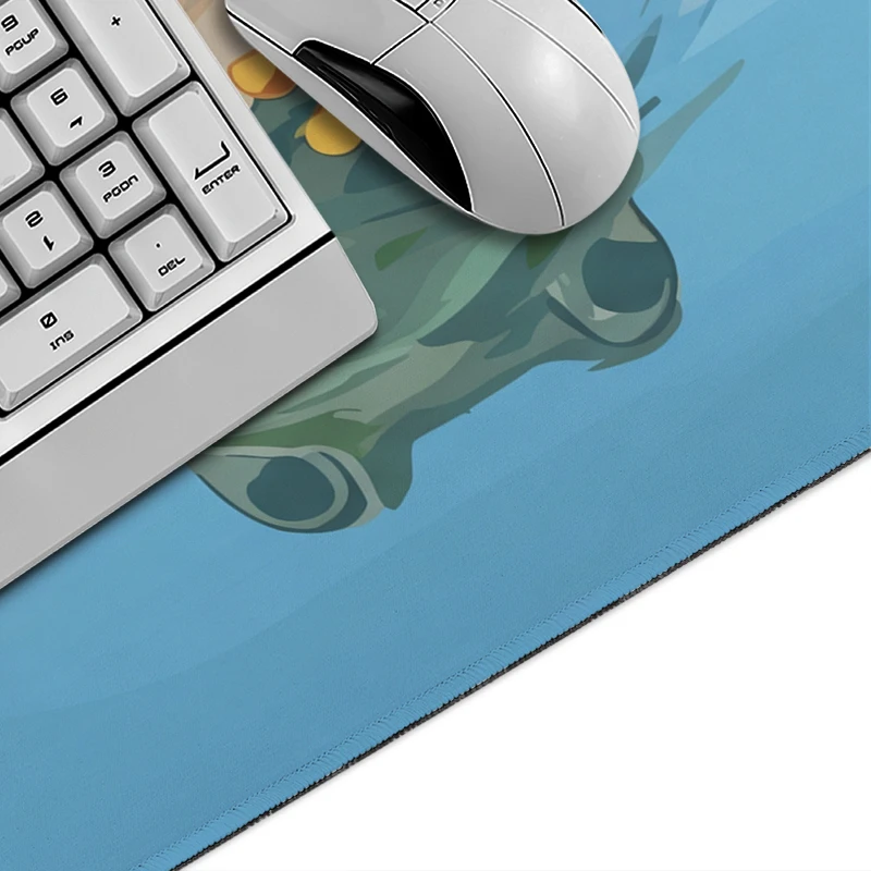 Mouse Pad Gaming Frog Lotus Pond XL Computer Home Custom Mousepad XXL Mouse Mat Soft Non-Slip Office Carpet PC Mouse Mats