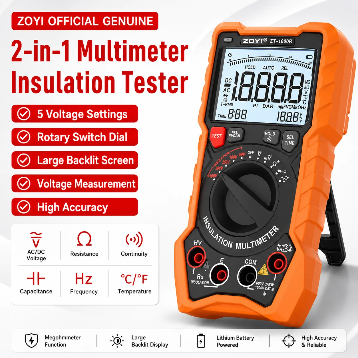 zoyi-zt-1000r-multimetre-et-megohmmetre-2-en-1-testeur-d'isolement-1000v-pour-la-detection-des-fuites-electriques-et-du-vieillissement