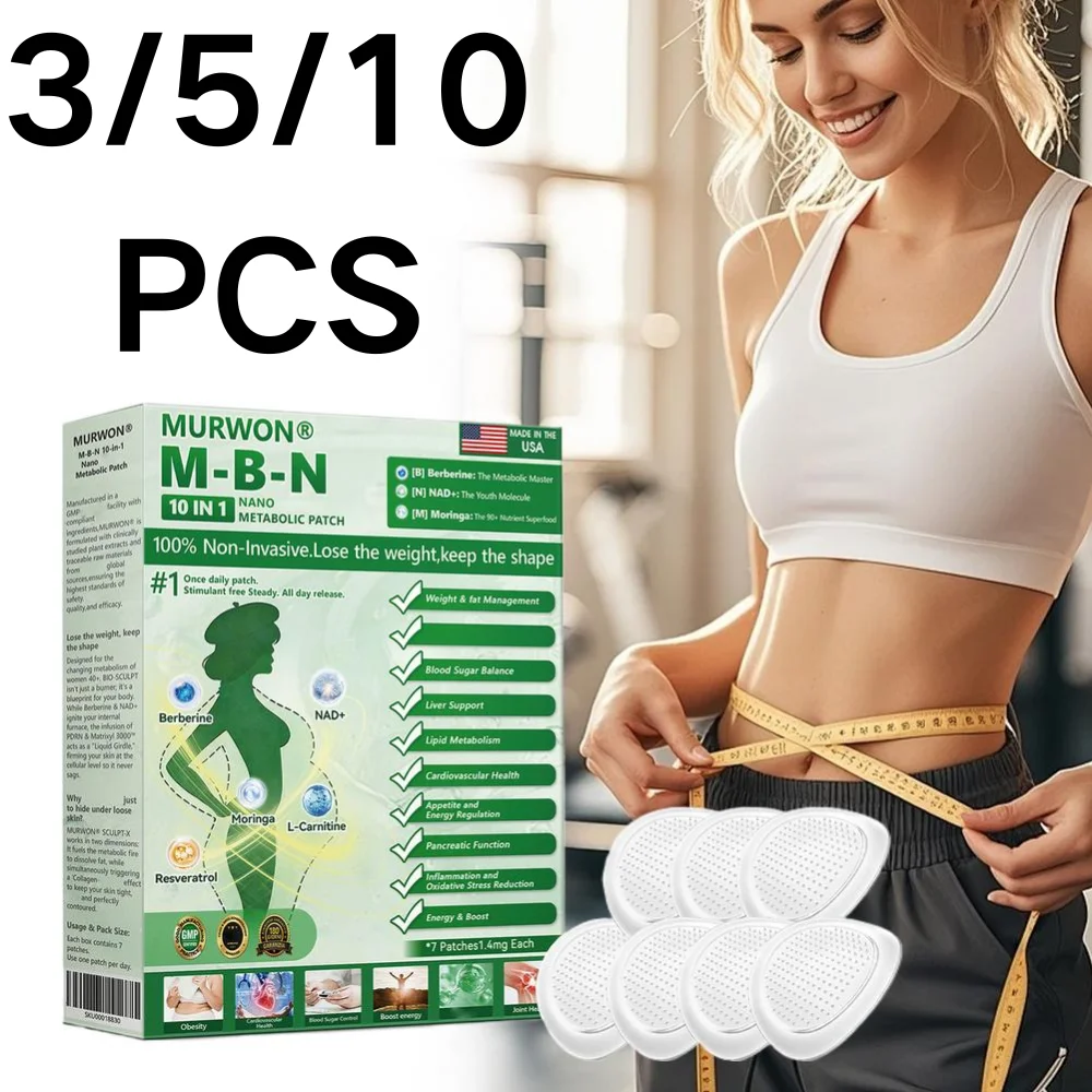 

Нано-микронидл-пластыри 10-в-1 для похудения с берберином и NAD+ для поддержки метаболизма и контроля аппетита для ежедневного ухода за телом