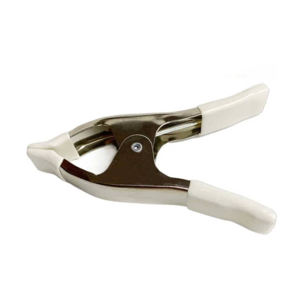 Metal Wedding Dress Clip 4/6inch a-shaped Photography Clips Multi-Purpose Non-Slip Rubber Heavy Duty Clamps Wedding Dress Train