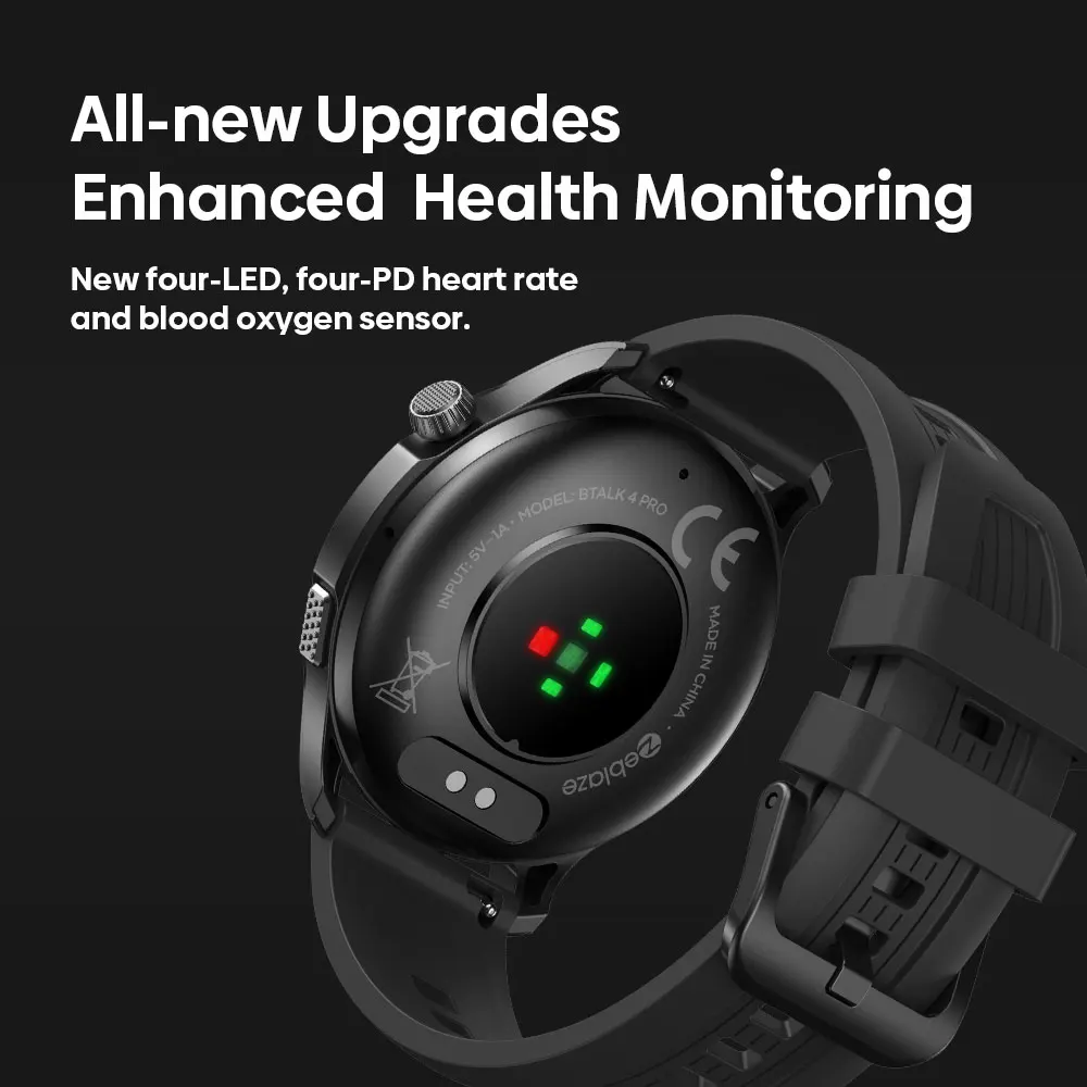 NEW Zeblaze Btalk 4 PRO 1.43" AMOLED Display Smartwatch Voice Calling HR & Blood-oxygen Health Monitoring Sports Smart Watch - Image 6