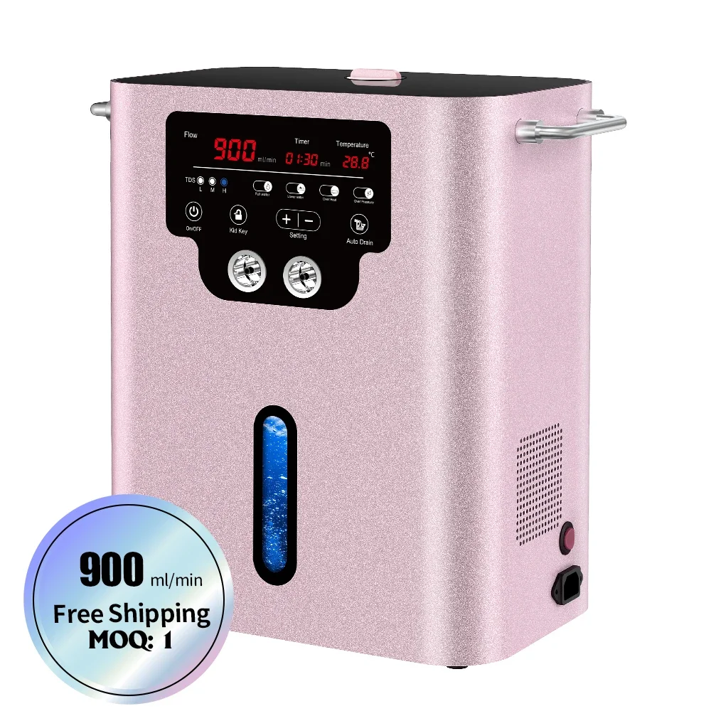 Suyzeko High Purity 99.996% Hydrogen  900ml H2 Breathing Machine For Home Use