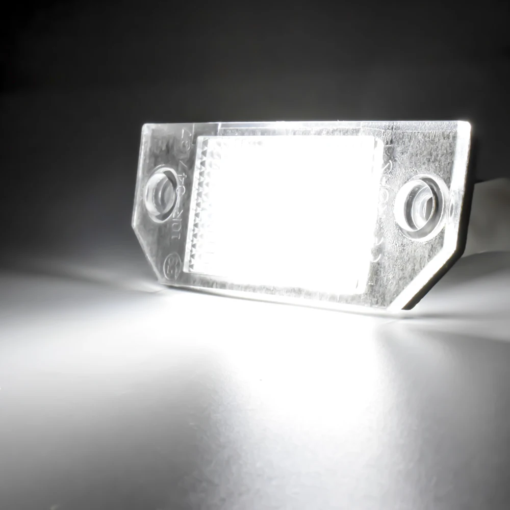 2x LED Number License Plate Light Lamps Lighting Upgrade For Ford Focus 2 ST 225 C Max 2003 2004 2005 2006 2007 2008