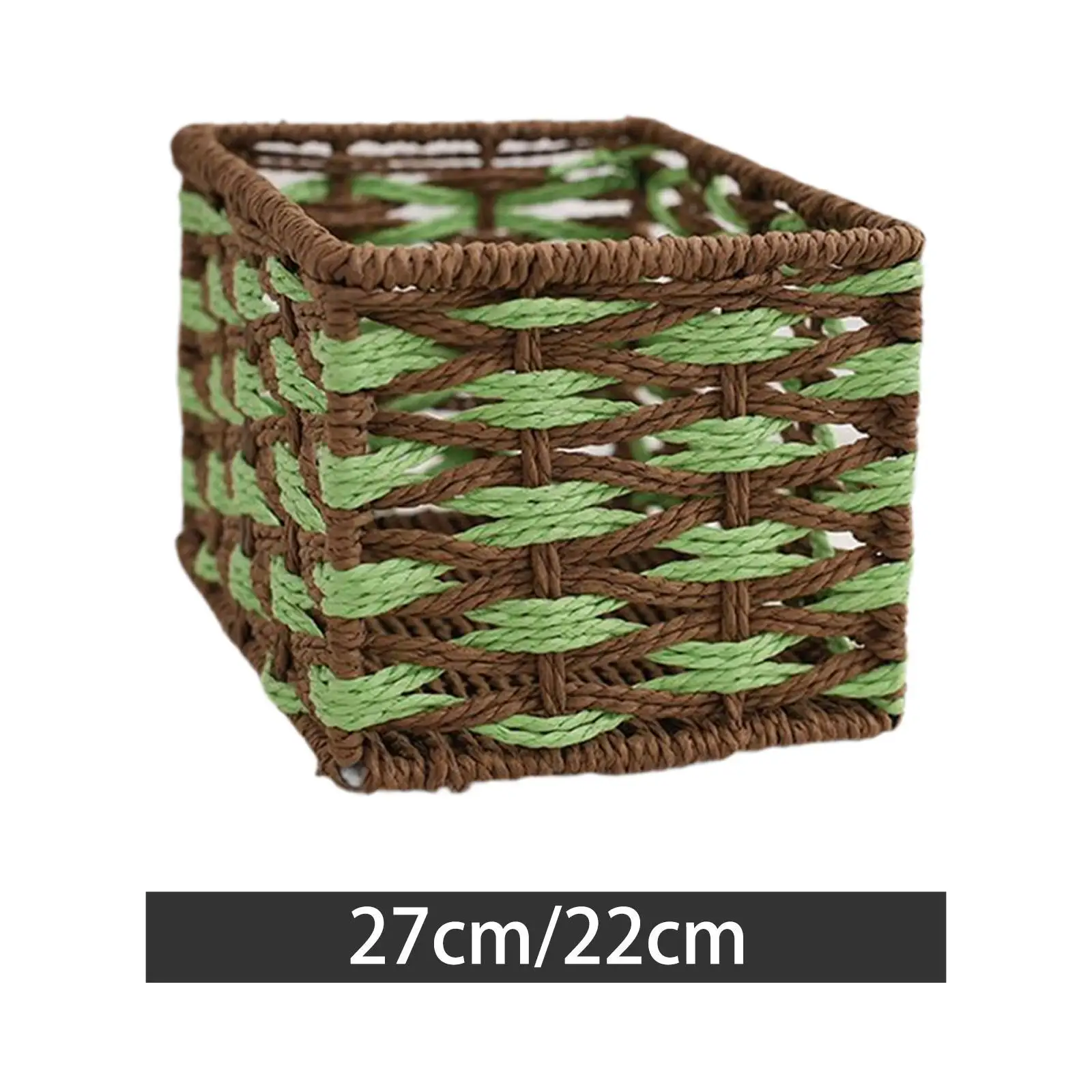 

Тканая корзина для хранения, корзина для хранения мелочей для ванной комнаты, полка для кухонных инструментов