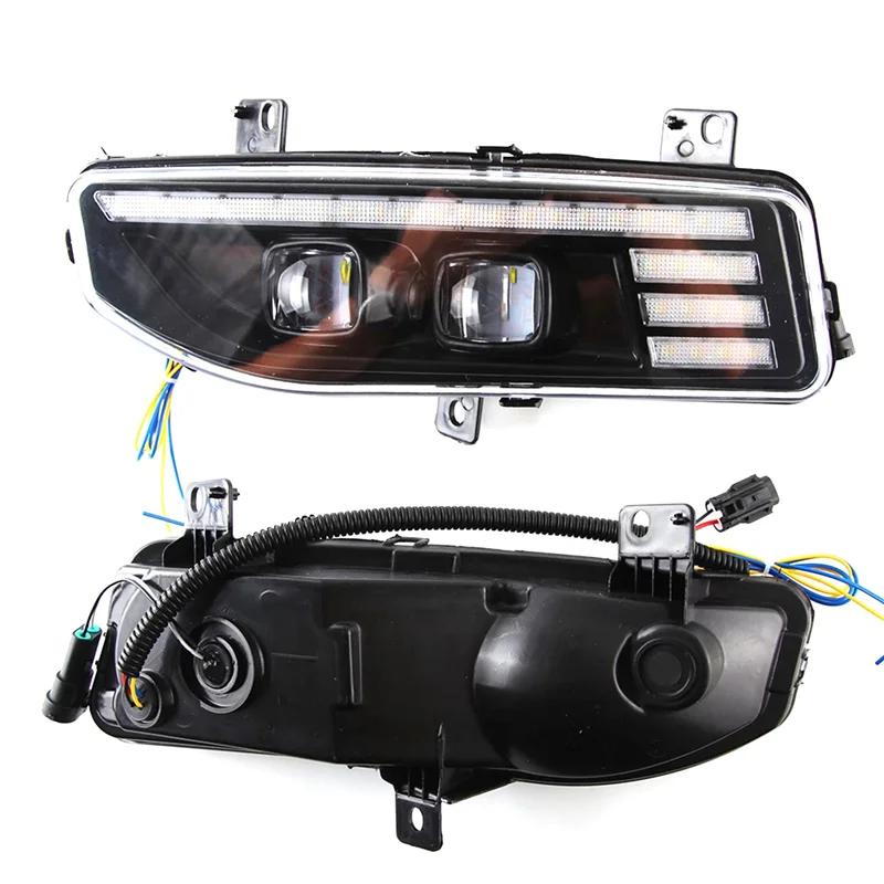 

LED Daytime Running Light Fog Lamp DRL with Turn Signals Left Drive for-Nissan Sentra 2020 2021