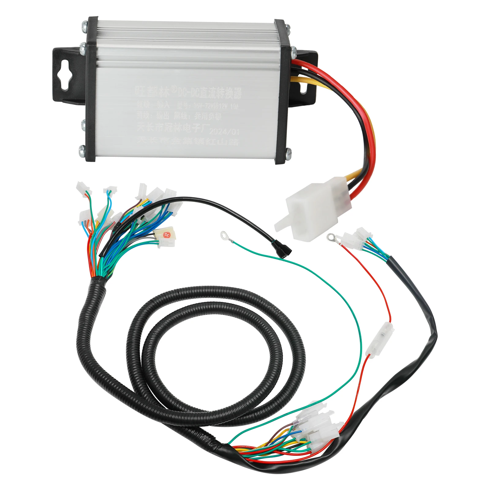 ATV Converter for the Lights DC 36V 48V 60V 72V To 12V 10A Voltage Converter Regulator Reducer For ATV Quad