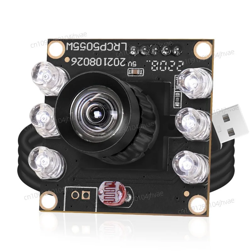 

5MP PS5520 Industrial Camera Module 3.6mm 85Degree IR850 Infrared Night Vision Wide Dynamic Backlighting Face Recognition USB