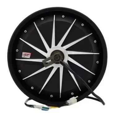 Customize 12 Inch 2000w 72v  Large Efficiency   Motorcycle  Hub Wheel Motor