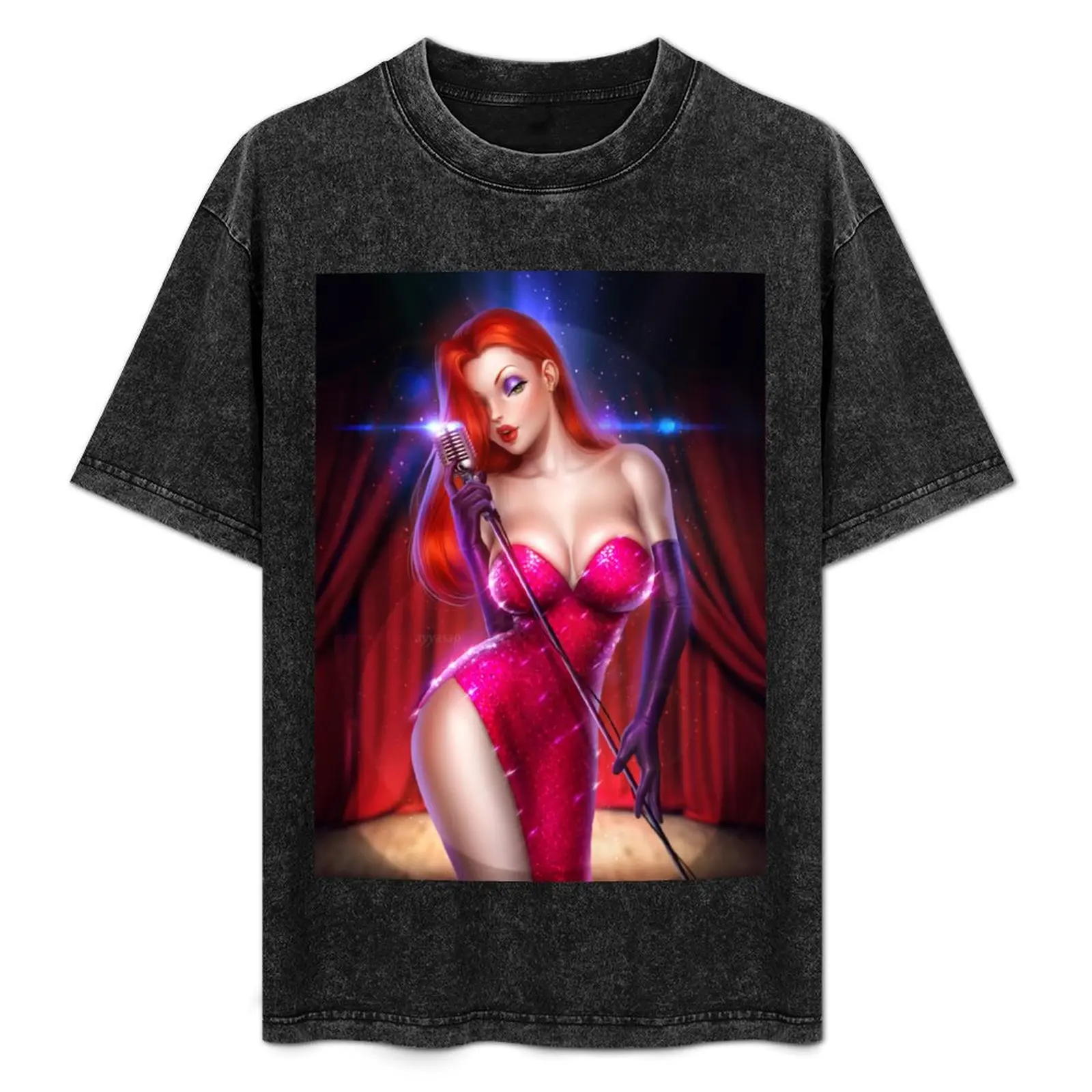 

Jessica rabbit T-Shirt Christmas Casual Short Sleeve Top