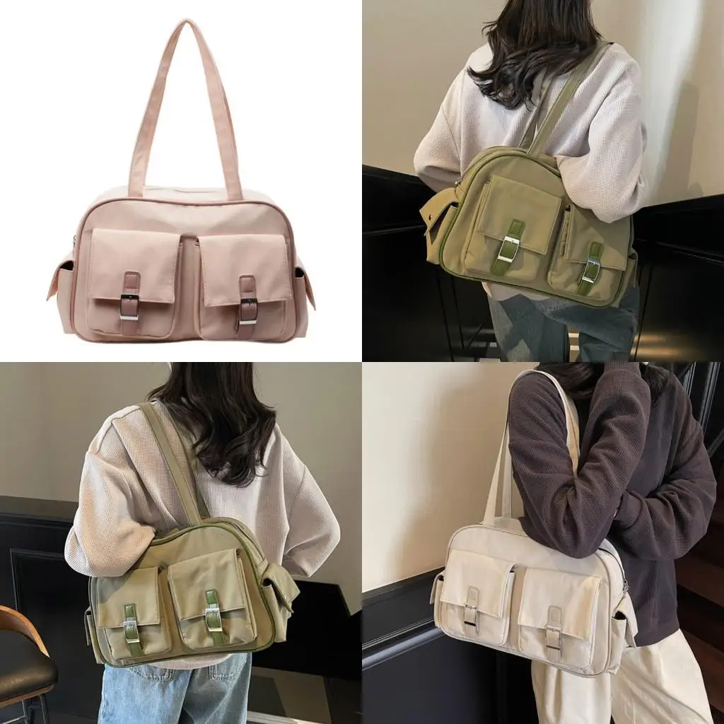 

X90D Стильная нейлоновая сумка несколько карманов с большой емкостью. Случайный пакет повседневное использование