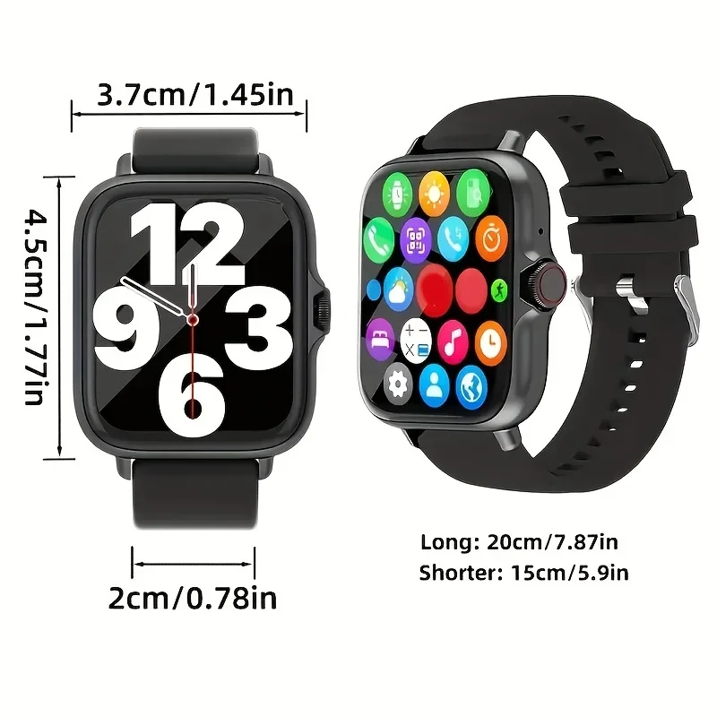 2025 Nieuw voor Xiaomi Smart Horloge Draadloos Bellen Wijzerplaat 1.83 "Full Touch Screen Multi Sport Modus Smartwatch voor Vrouwen en Mannen