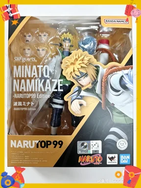 

Bandai SH Figuarts Shf Naruto Shippuden Minato Namikaze Narutop99 Edition Anime Action Figures Toys Models Figure Collector