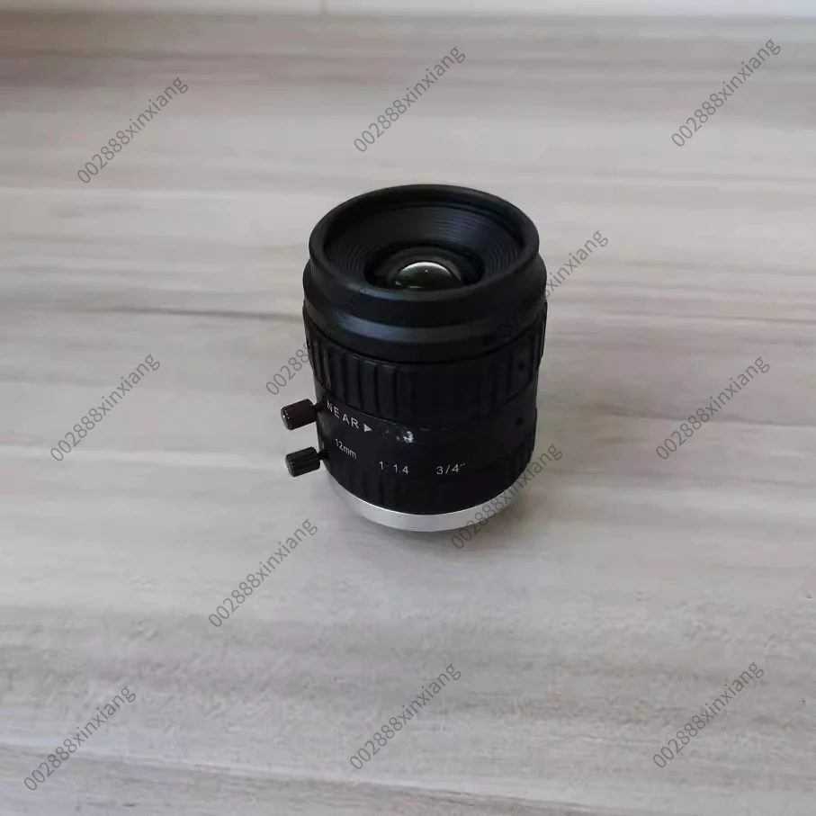 for Hikvision MF1214M-5MP 5 Million 12MM Fixed Focus High-definition Lens C-port Machine Vision 3/4 Inch