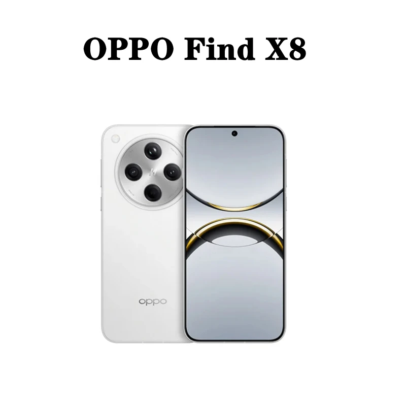 Oppo-Téléphone portable Find X8, Dimrespond9400, Android 15.0, OTA 6.59, AMOLED, 120HZ, appareil photo 50,0 MP, charge 80W, batterie 5630mAh, original