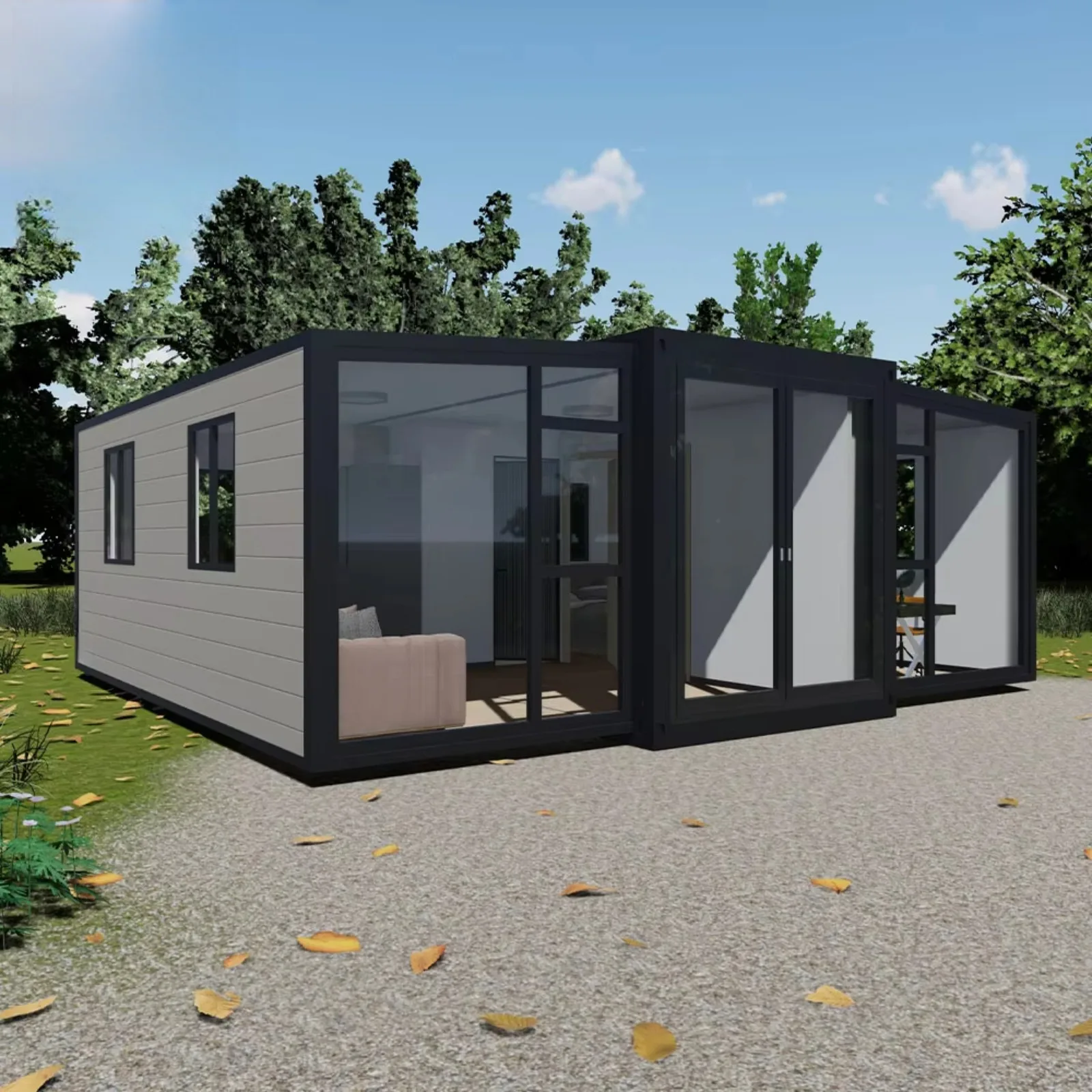 Container Houses Prefab Houses Premium Steel Waterproof Fireproof Modern Design For Construction Site Hot Sale Best Price