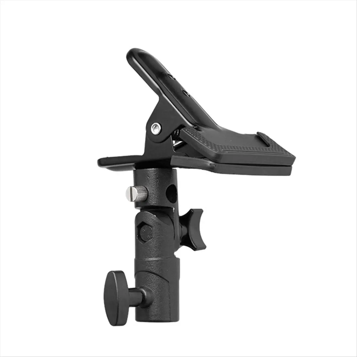 Lovely！ Reflector Holder Clamp E-Type Clamp Screw Swivel Adapter Light Stand Reflector Clip for Photo Studio Reflector