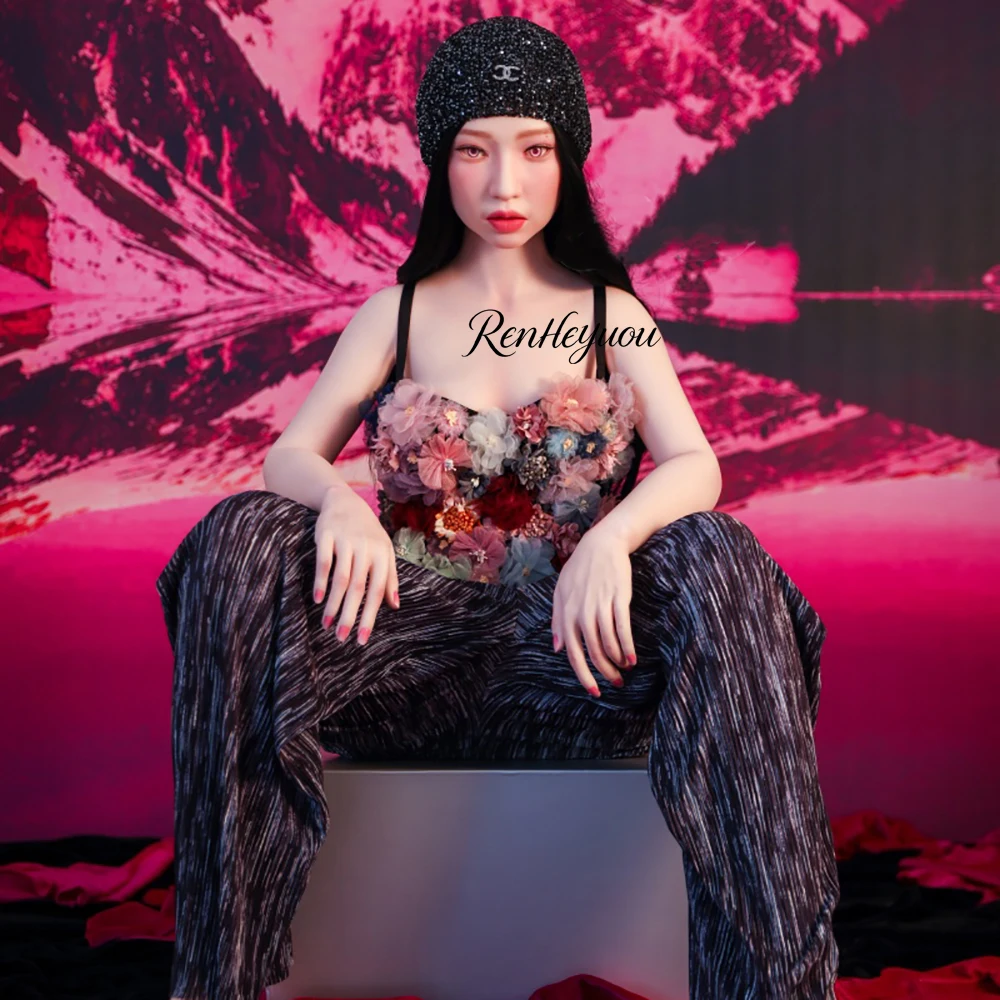 RENHEYUOU - Full size 160CM Real Doll Realistic All Silicone Vaginal Anal Oral Male Masturbation Sexy Chest Big Butt Adult Cat