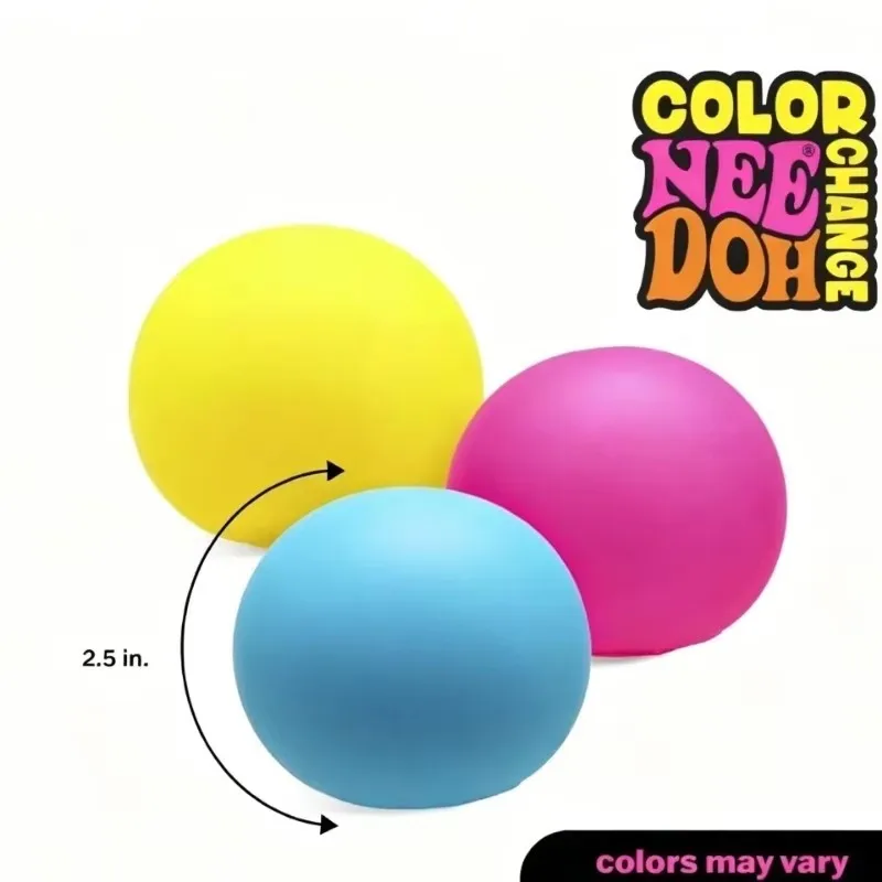 

New Schylling deedoh extrude Color Change Sensory Stress Relief Balls Relief Relieves Anxiety Fidget Squishy Toy bind box Gift