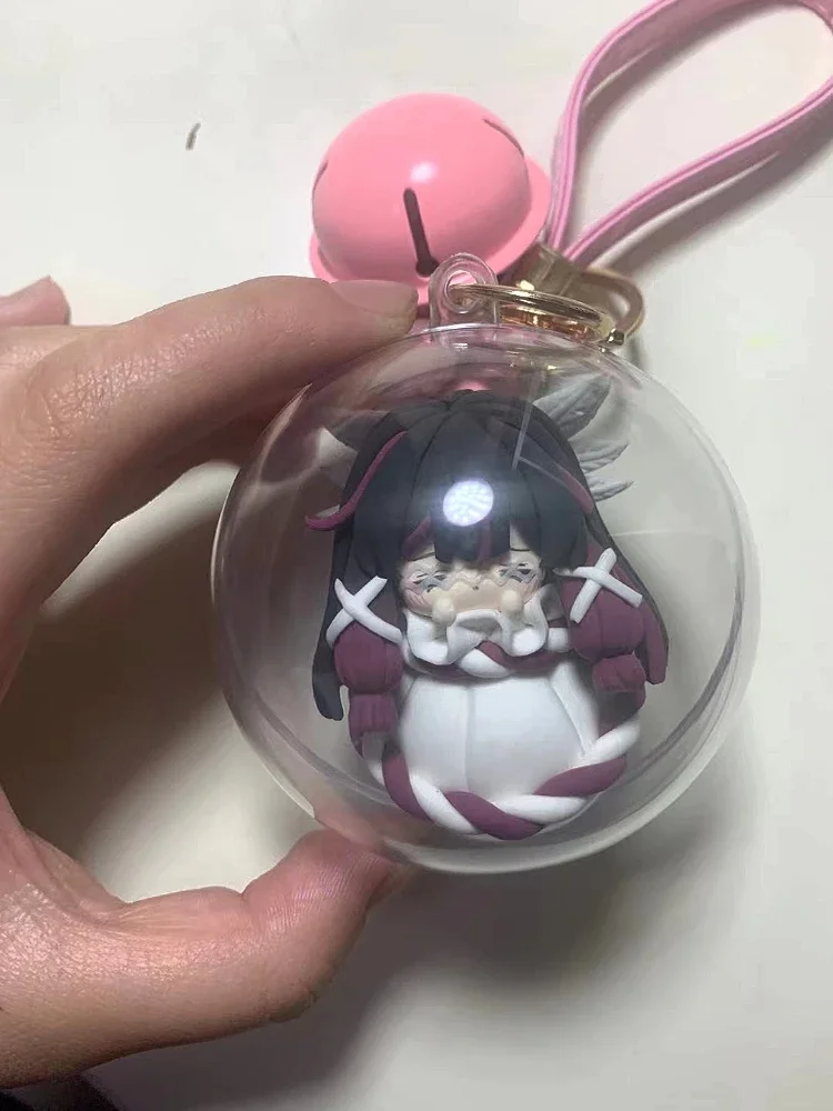 شكل أنيمي سلسلة مفاتيح جرس كروي ، نموذج هدية ، دمسلت ، نيوفيليت ، فوالورس ، شكل كعكة محشوة على البخار ، 7 ، 60 لفة #2