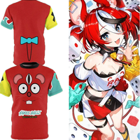 Hakos Baelz Hololive VTuber Anime Tees 2025 New 3D Print Cute Kid Cartoon T-shirt Casual Men Women Harajuku Short Sleeve Y2k Top