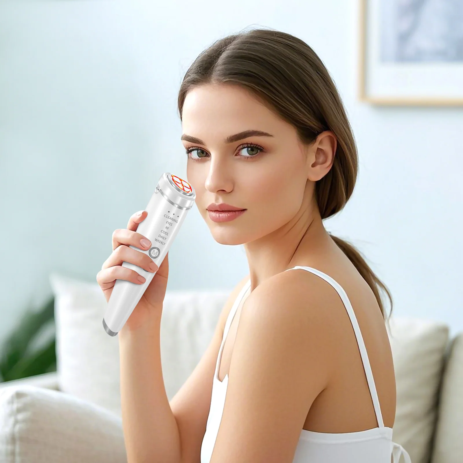 

2025 Most Popular Multifunctional Portable Home Hot and Cold Facial Skin Cleansing Care Facial Lifting Massager Beauty Device