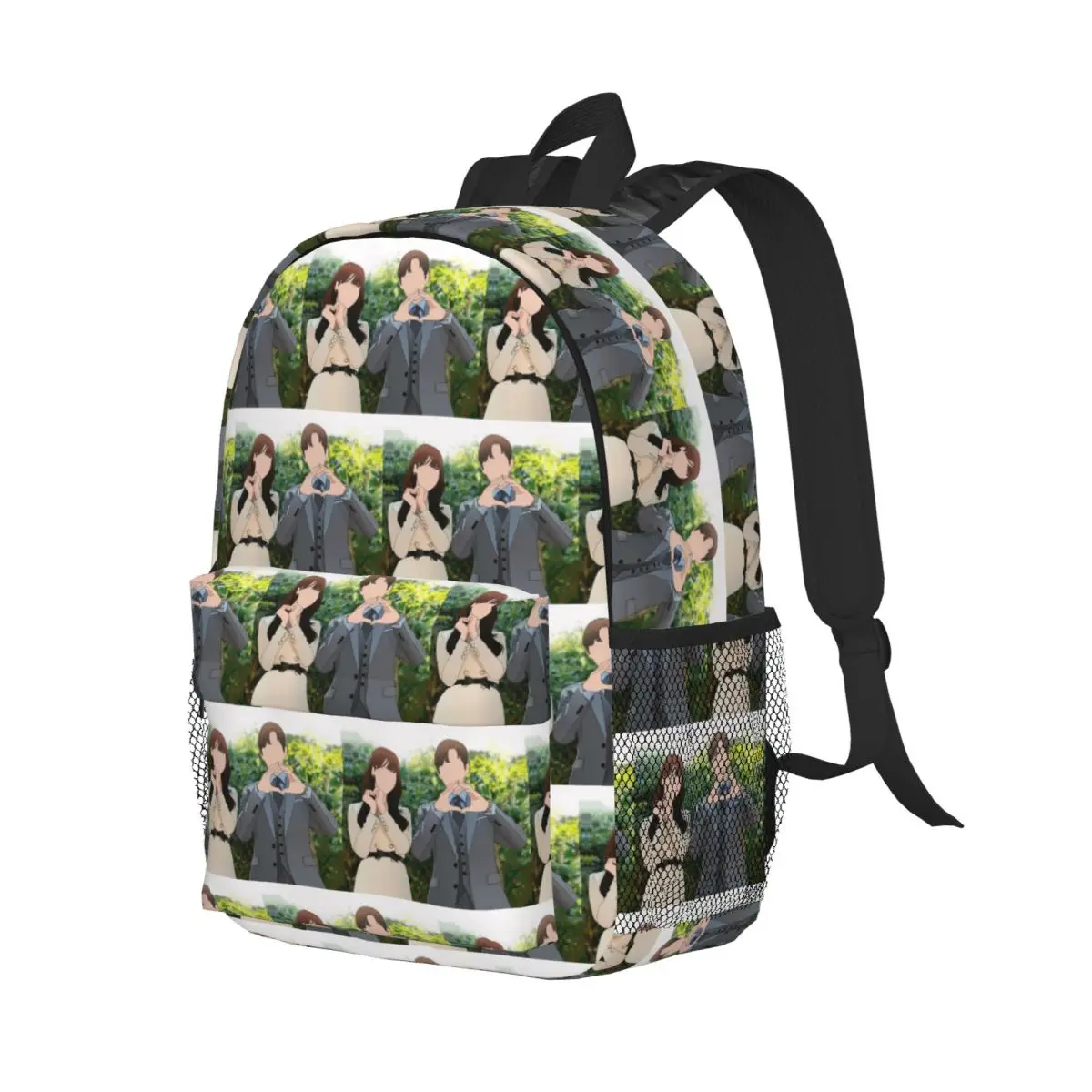

King The Land Kdrama Backpack Student Boys Girls BookBag Children School Bag Computer Shoulder Bags for Men Women