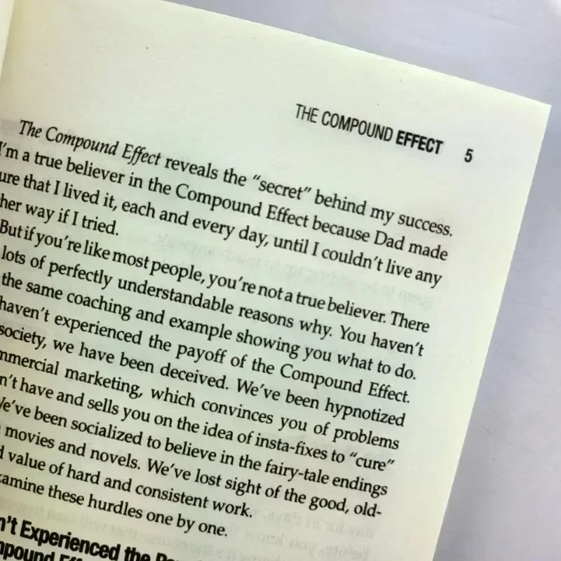 The Compound Effprotected de Damen Hardy, MultiRole Your Success, One Simple Step to a Time, Inspirational Novels, English Ple