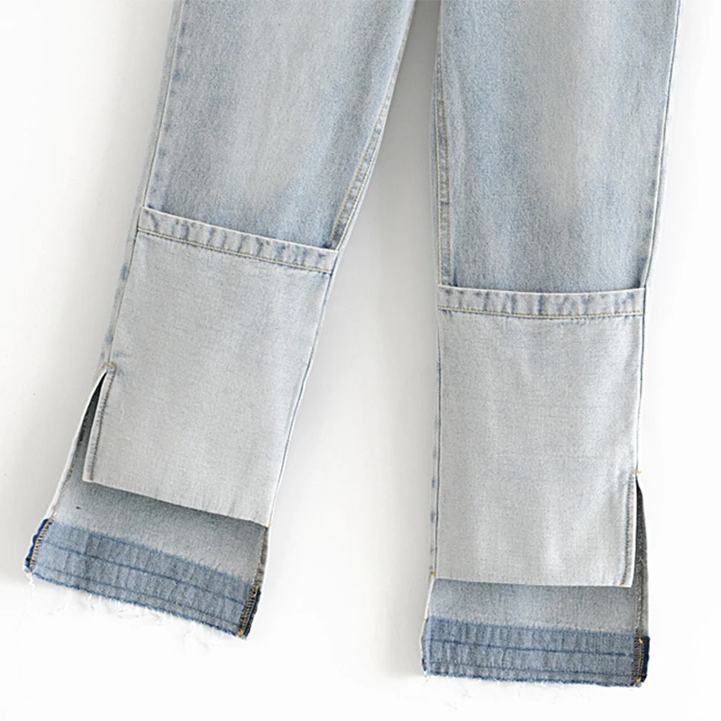 Y2K Rechte Broek Vintage Hoge Taille Jeans Vrouw Vriendjes Vrouwen Jeans Volledige Lengte Jeans Cowboy Denim Broek Vaqueros Mujer