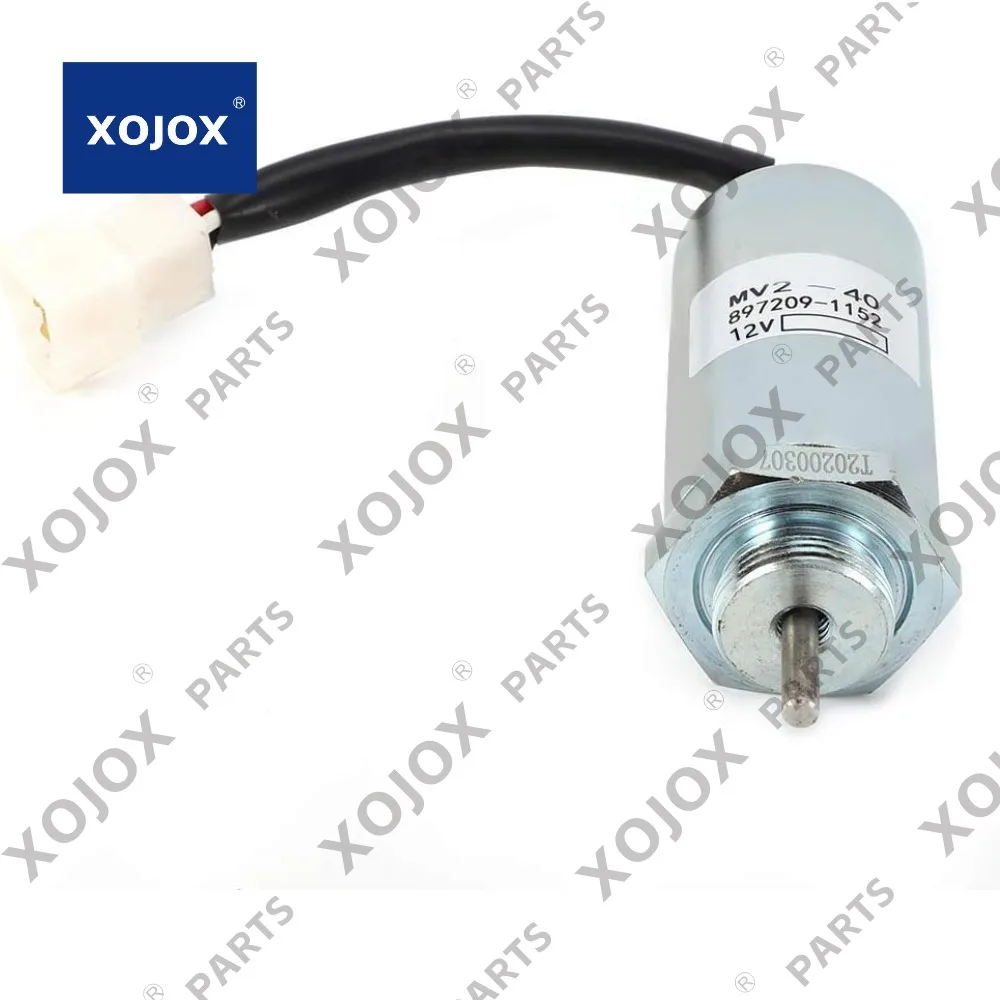 

Электромагнитный клапан отключения двигателя XOJOX, часть экскаватора, стальной корпус, высокотемпературная эмалированная катушка (12 В)