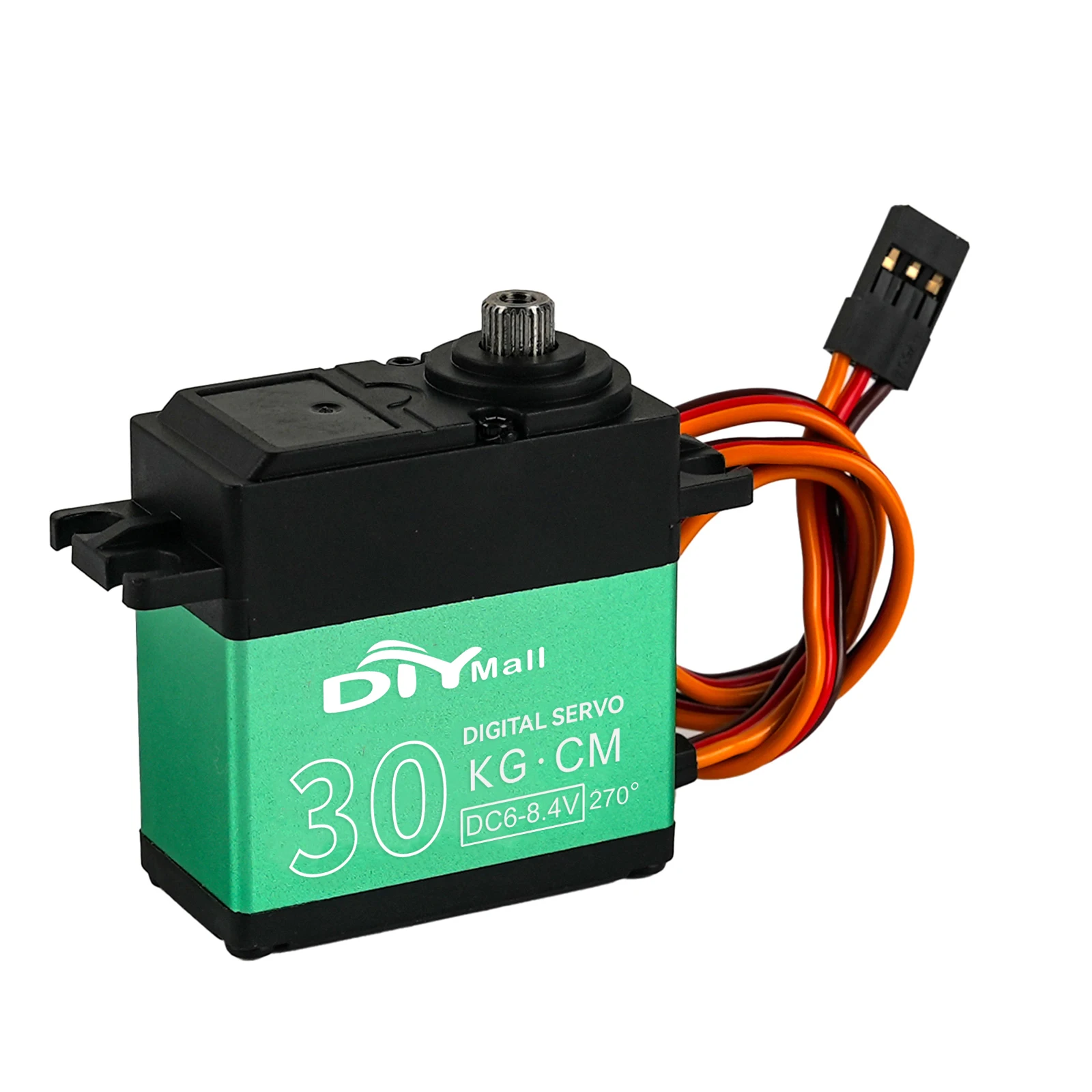 

TD-8830MG 30kg Torque Digital Servo Motor 4.8V-8.4V Metal Gear 180 270 360 Degree RC Robot Car Aircraft DIY