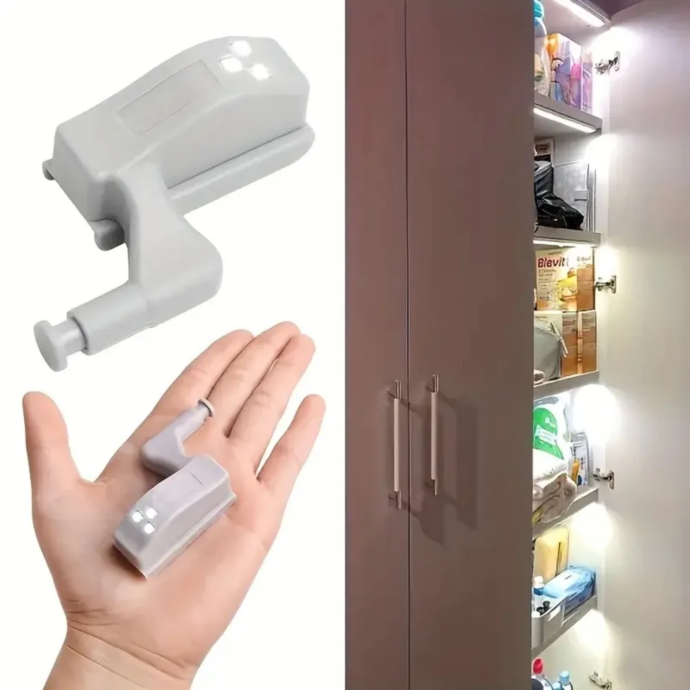 5/8/10 cabinet hinge LED lights, used for smart switch sensing night lights in kitchens, wardrobes, wardrobes, bedrooms