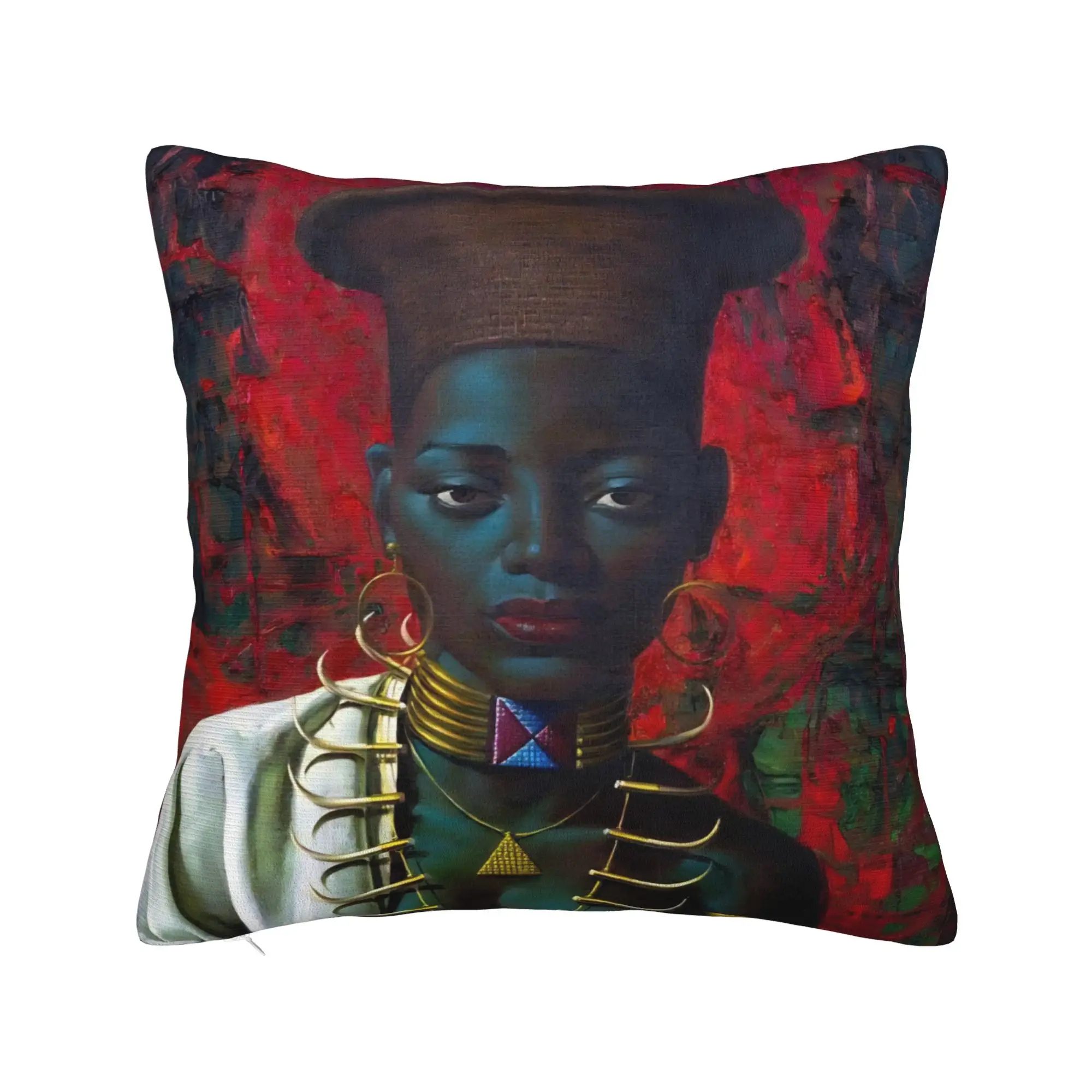 Miss Wong Vladimir Tretchikoff  Pillowcase Accessories Printed Cushion Cover  Pillow Covers Living Room Decoration