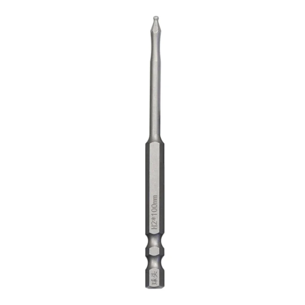 Construction Screwdriver Bit Hex Screwdriver 3.93'' Ball End Screwdriver Bit Ball Head Hexagon Screwdriver Bit