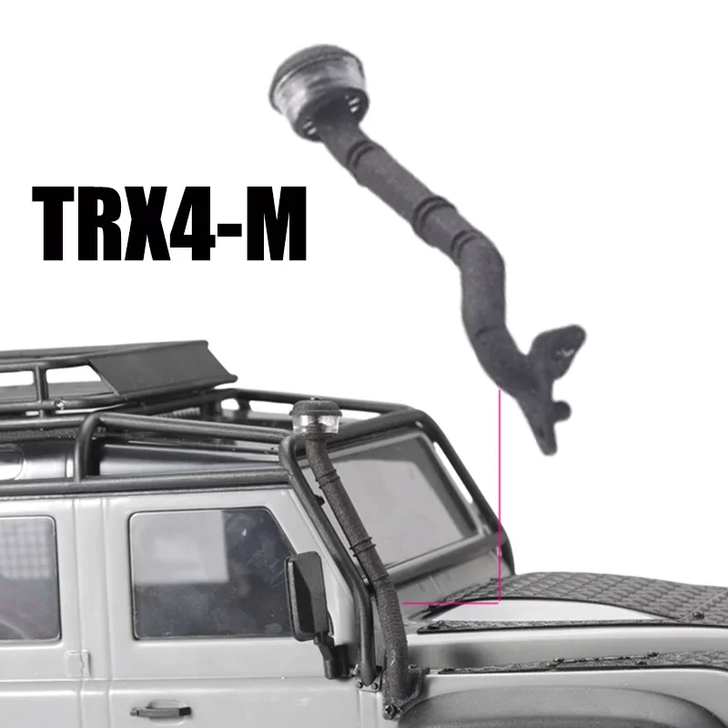 TRX4M Simulation High Air Intake Wading Throat for 1/18 RC Crawler Traxxas TRX-4M Bronco Defender Upgrade Parts