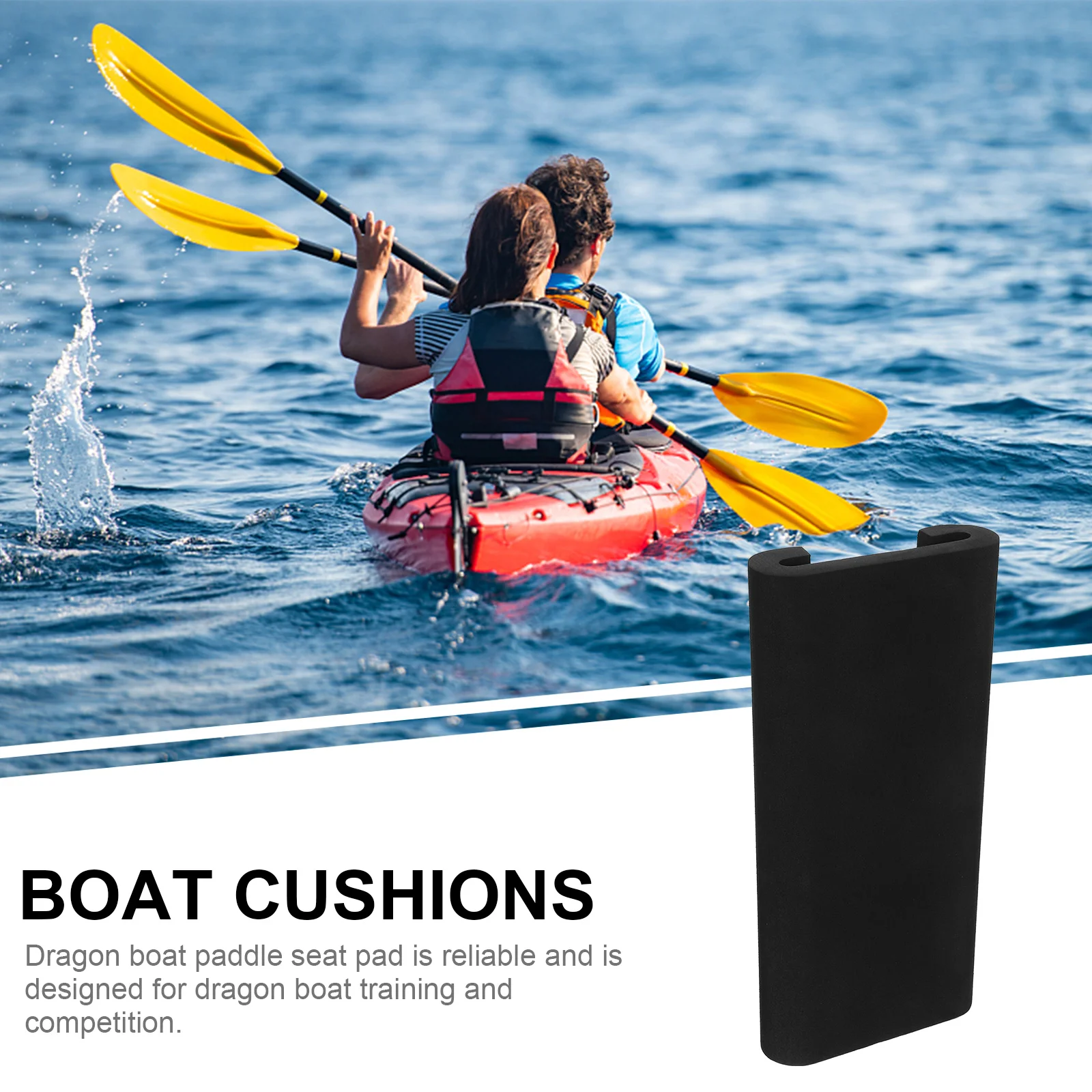 Dragon Boat Cushion Seat Pad Saddle Inflatable Kayak Car Machine Paddling Rowing Paddle Seats Bench Boating Racing Gifts