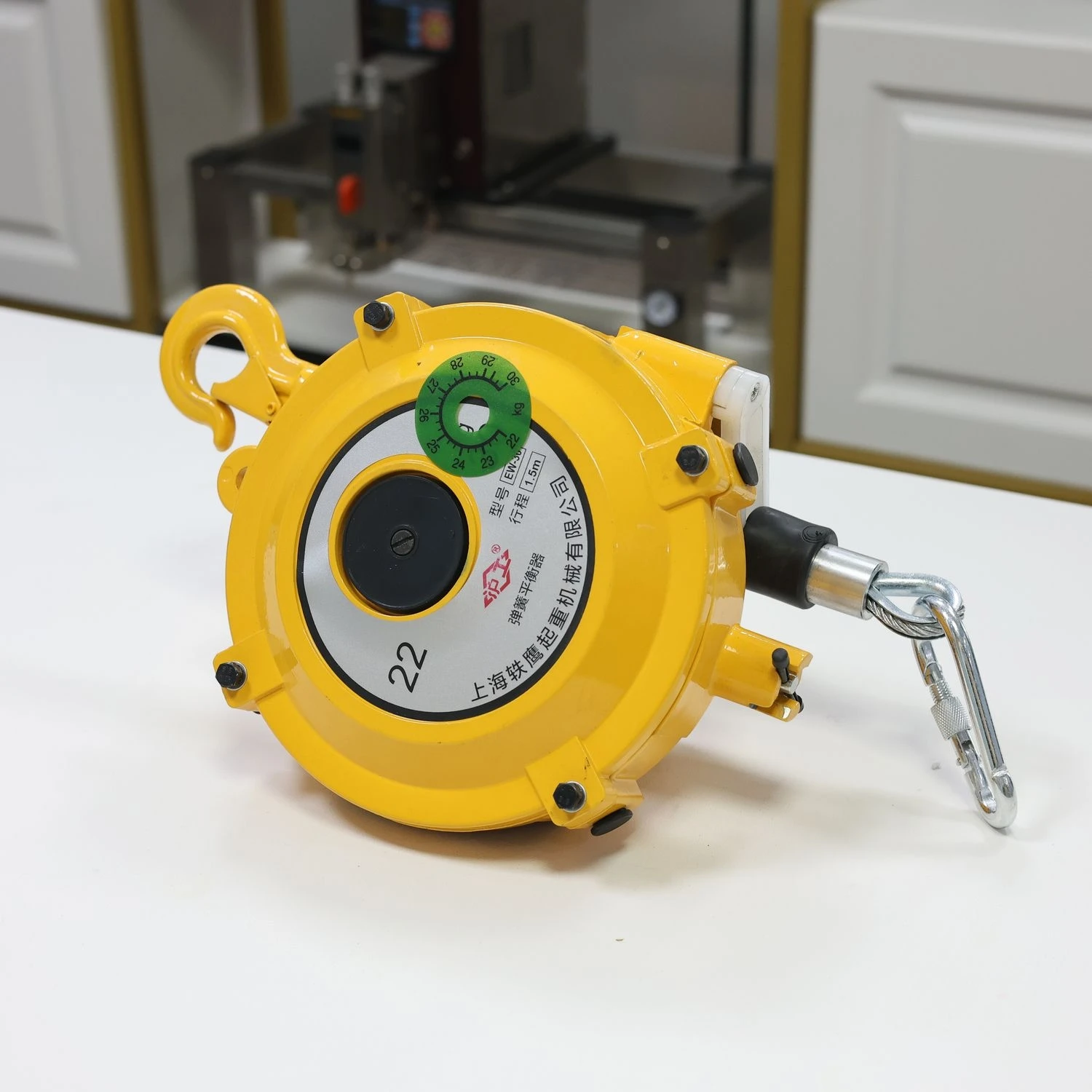 

EW-15/EW-22/EW-30/EW-40/EW-50 Self-locking Manual Tension Balancing Crane Hovering Self-locking Spring Expansion Balancer Puller