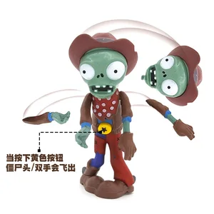 Plants VS Zombies action figure for children, wrap, Dr. Zombie, Conehead, Football Bucket, Yeti figures, birthday gifts, boys toy 8 Main Sales Doll Terror - №1