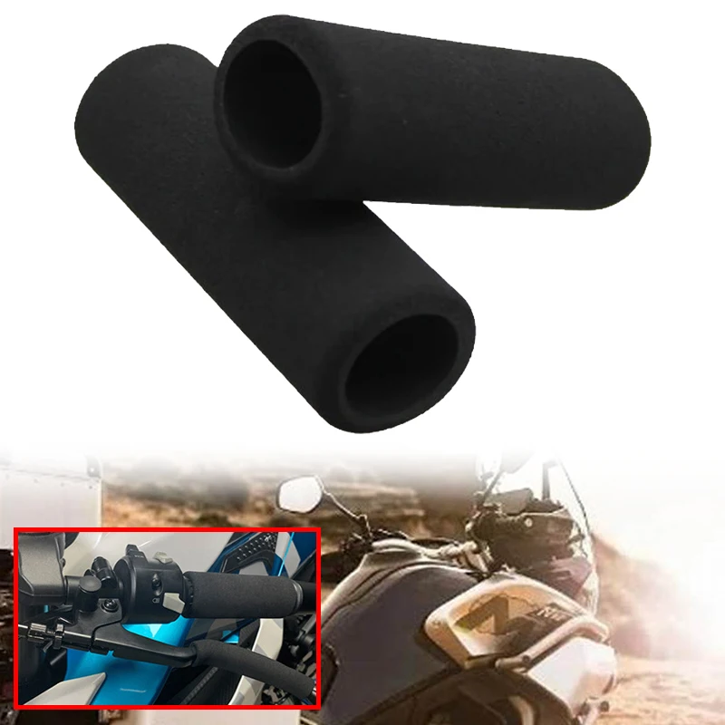 Fit For CFMOTO 450MT 800MT Motorbike Anti Vibration Handle Bar Foam Comfort Slip Over Grips Motorcycle Handlebar Anti-skid Kit