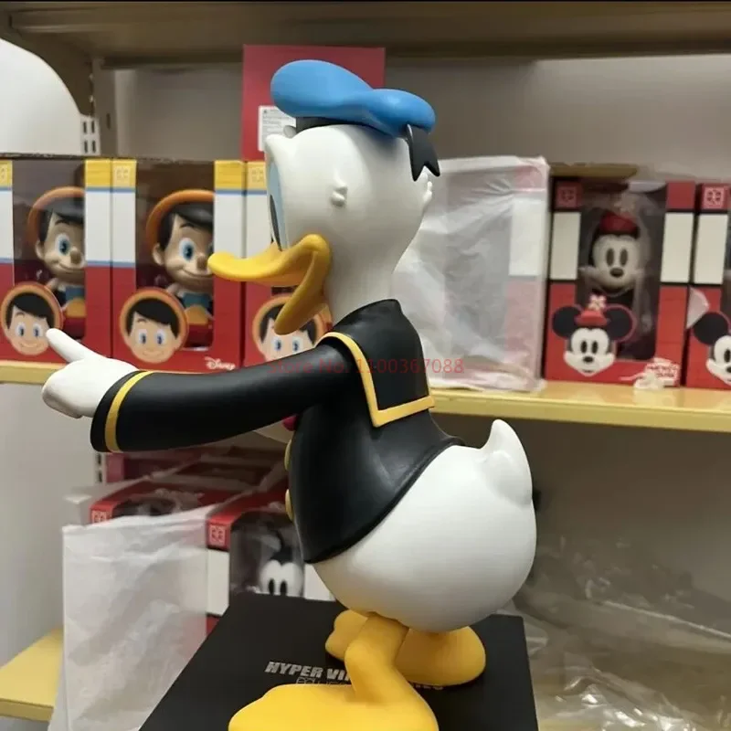 Disney trend ige süße Donald Ente 31cm hoch kann handgemacht Online-Promi-Spiel Dekoration Modell Figur Puppe Spielzeug Geburtstags geschenke sein