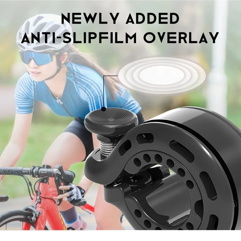 New 110dB Bell Bicycle Bell Crisp Sound Horn Stainless Cycling Horn Mountain Bike Bell MTB Bicycle