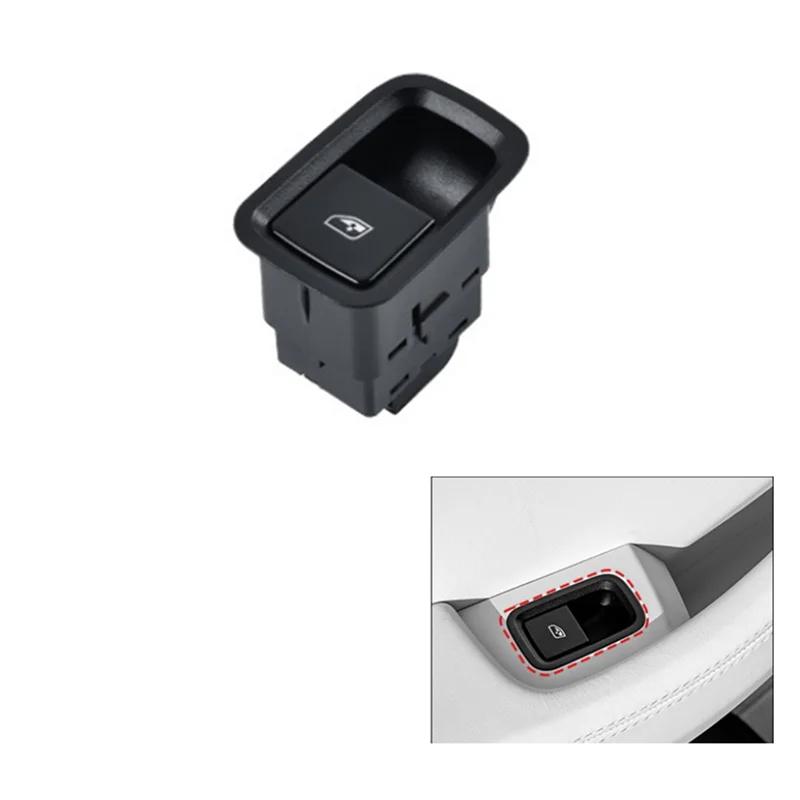 Interruptor de ventanilla eléctrica de coche para Porsche Panamera 971 2017-2024 Cayenne 9YA 2018-2024 botón de ventana elevador reemplazo de coche