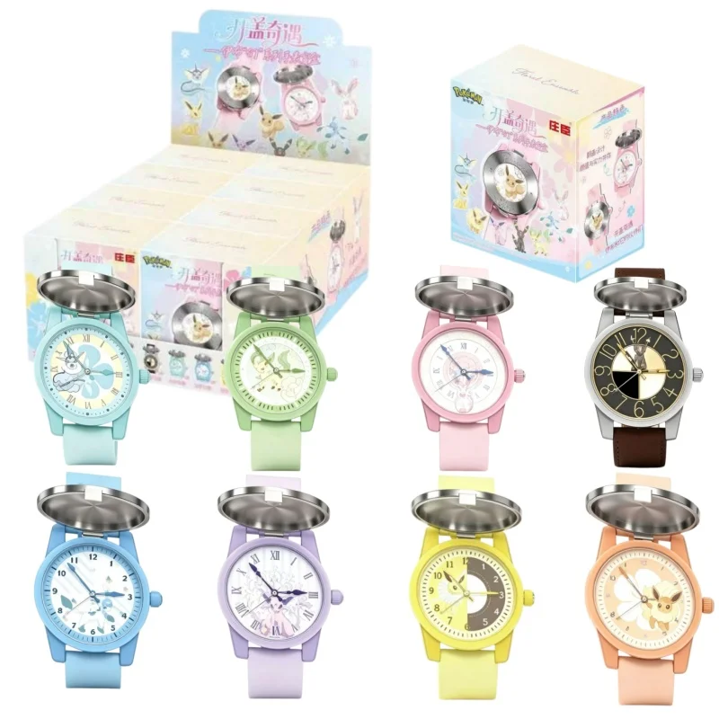 SCJ New Arrival Open Lid Adventure Series Blind Box Wrist Watch Collectible Doll Desktop Display Decor Surprise Gift Toy