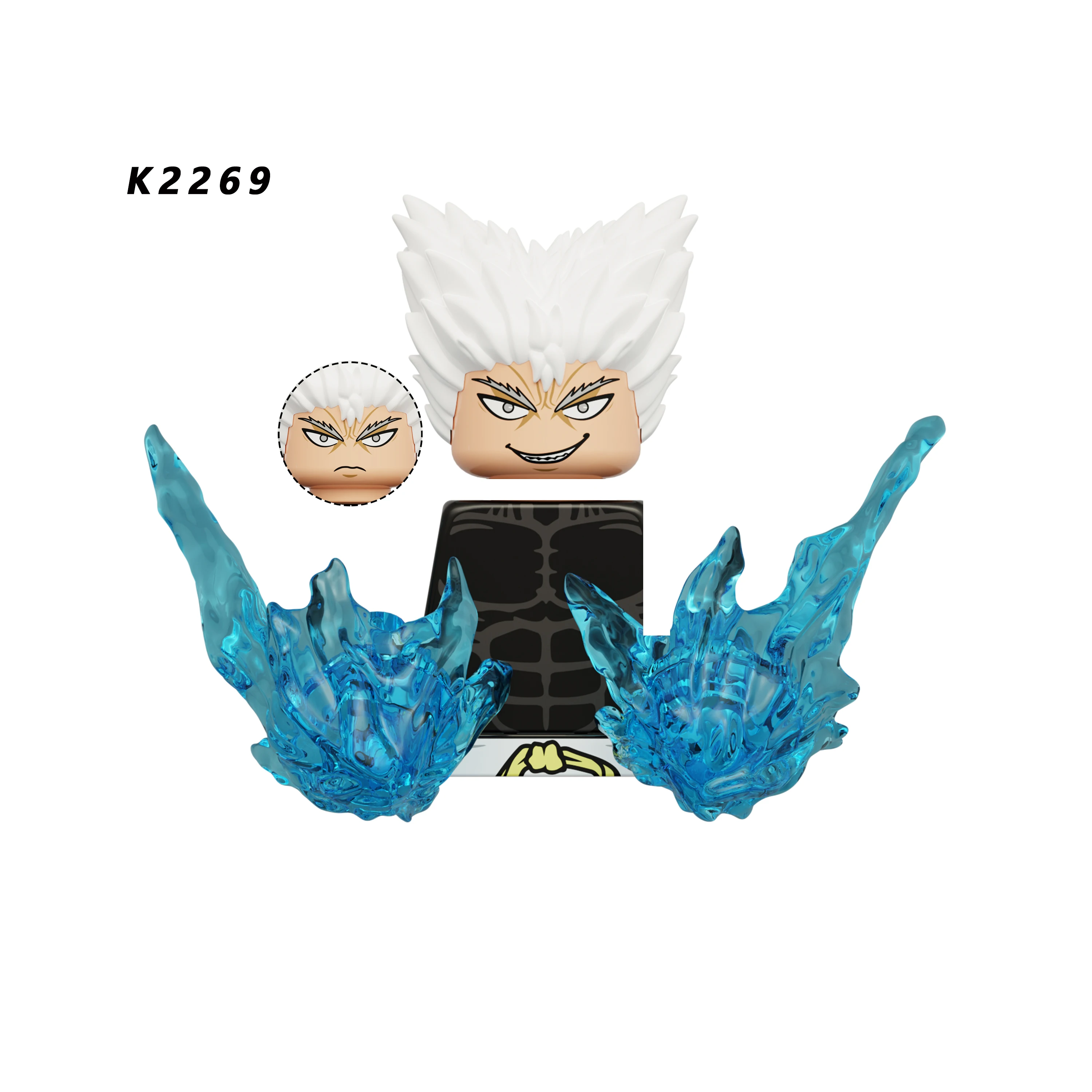 KDL841 Anime Ones Punch bloques de construcción Saitama Genos Fubuki Mini figuras de acción ladrillos juguetes K2265