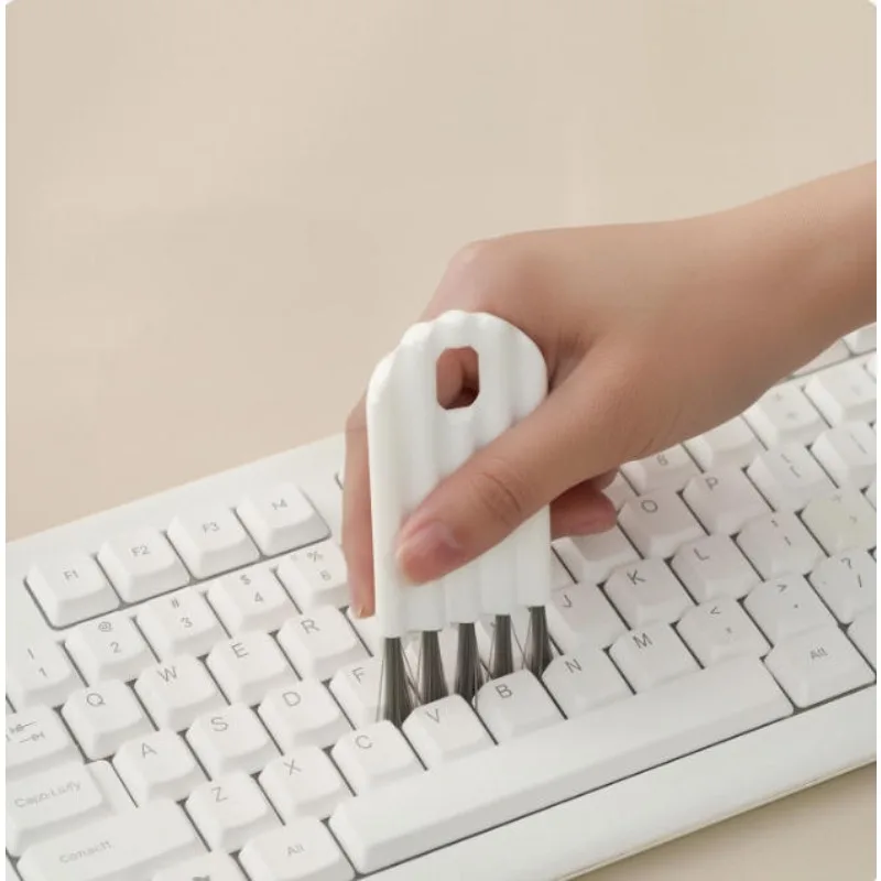 1Pc Multifunctional Gap Cleaning Brush, Household Car Keyboard Crevice Dust Remover Brush for Home Office Use