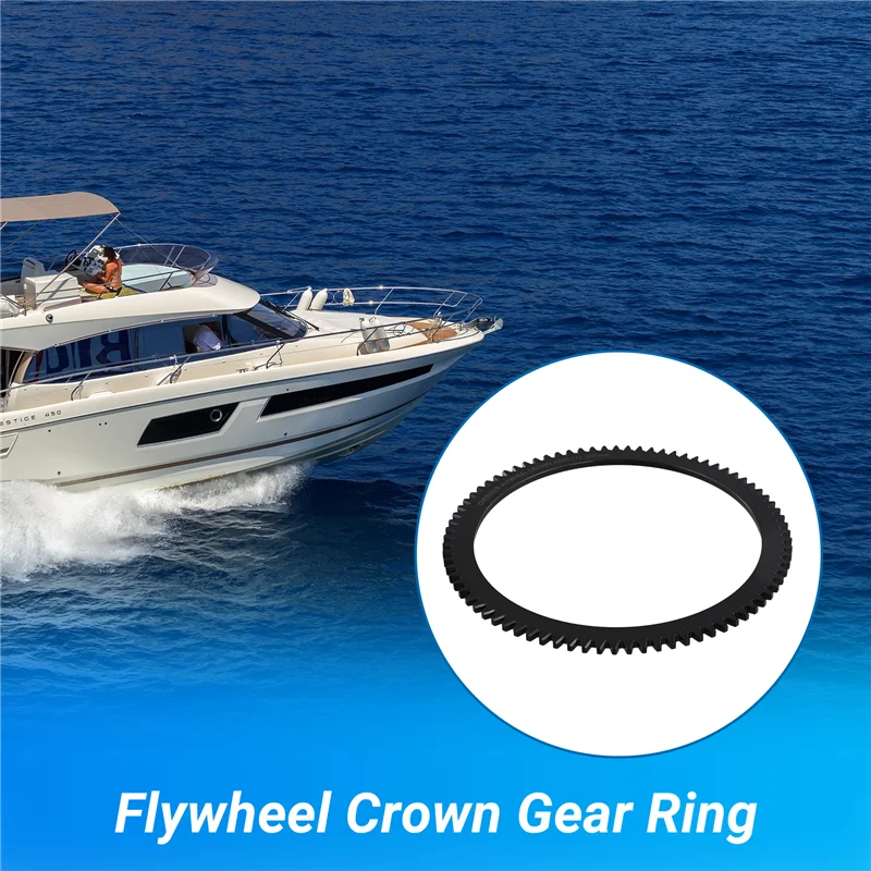 

A30M-66M-85550 66M-85550-10 Flywheel Crown Gear Ring For Boat Engine 4 Stroke F15 F20 For Parsun PAF15-07070100W